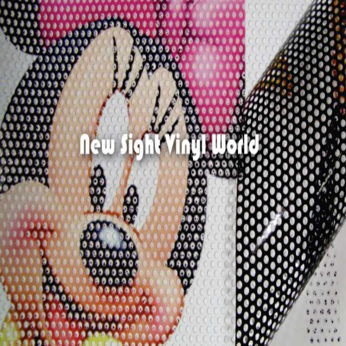 Vinyl Stickers Perforated Vinyl