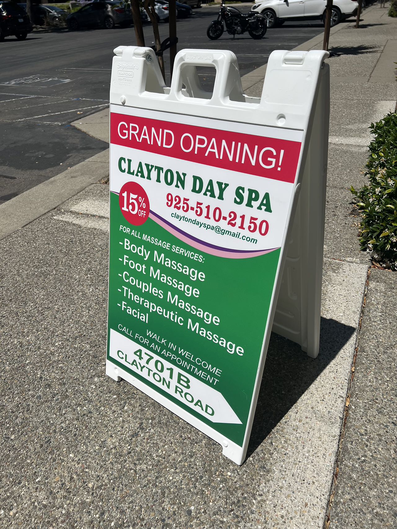 A-FRAME SIGN/STREET SIGN/ SANDWISH BOARD/PLASTIC SIGN