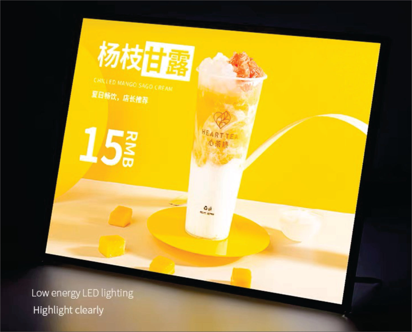 Led Ultra Thin Lightbox with Dimer Control